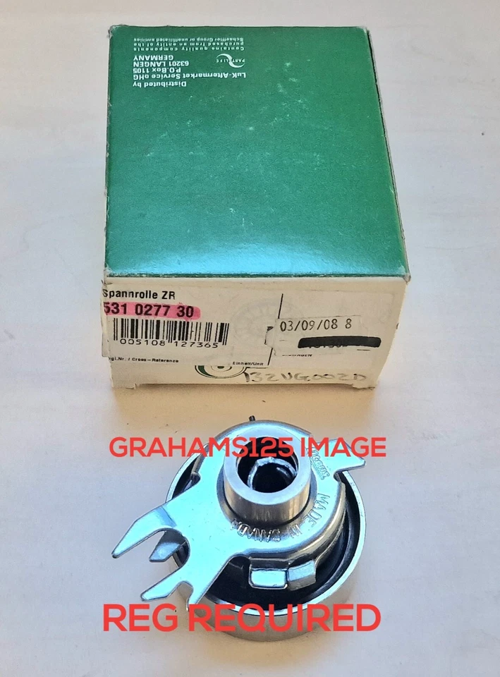 TIMING BELT TENSIONER PULLEY FITS VW POLO MK3 45 1.0 INA 531027730 - Image 3 of 4