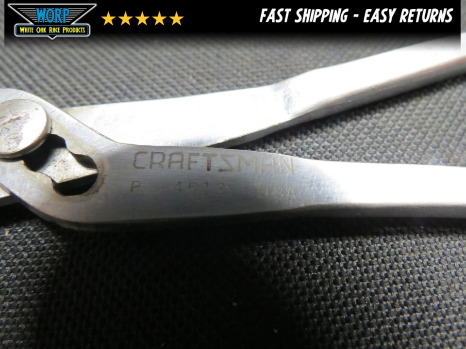 VINTAGE CRAFTSMAN 5" IGNITION SLIP JOINT PLIERS eBay