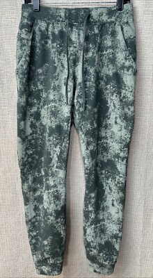 Lululemon Jogger Men Small Graphite Camo City Sweat French Terry Sweatpants 