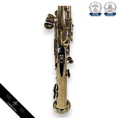 Yamaha YSS-62 Soprano Saxophone Sax Purple Logo Maintained Yamaha YSS-62 Soprano Saxophone Sax Purple Logo Maintained