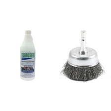 -82320 Water-Based Rust Converter Metal Primer, Rust Converter - 1 Qt & Forney 7