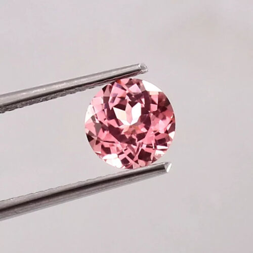 9.2 Ct+ Natural Flawless Madagascar Morganite Loose Round Certified AG Gemstone - Picture 3 of 6