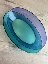 Tupperware Eleganzia Schmetterling Obst Schale  36x24x8 cm Oval Blau Lila