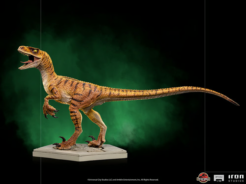その他 Iron Studios Jurassic World Velociraptor 1/10 Jurassic Park: The Lost World Velociraptor Statue Iron
