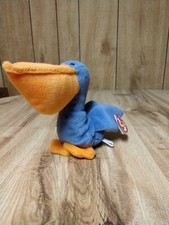 Ty Beanie Baby Scoop The Pelican 1996 PE Pellets