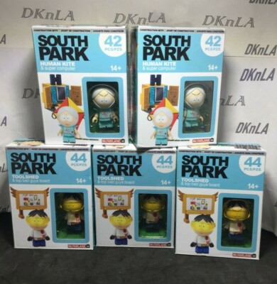 McFarlane Toys South Park - Toolshed Construction Kits (44 Pieces) ONLY !!!!!