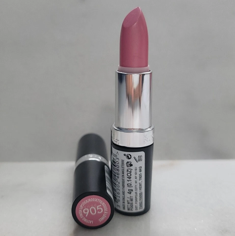 Set Of 2-RIMMEL LONDON LASTING FINISH SHIMMERS lipstick #905 - Rossetto - Image 2 of 3