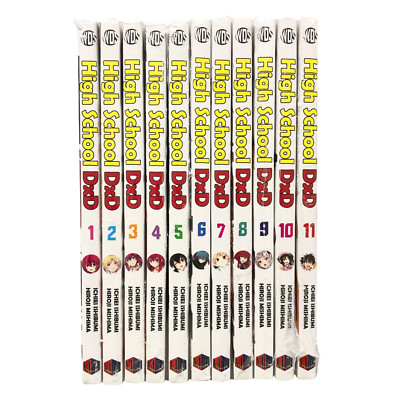 High School DxD Manga Vol 1-11 FULL/LOOSE SET English New by Ichiei Ishibumi