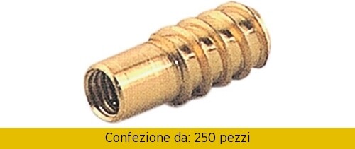Kit 250 Spinotti MACO M8 Acciaio Tropicalizzato per Mobili 30mm