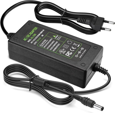 12V 5A Netzteil Adapter, AC 100-240V Bis DC 12 Volt 5 Amp 60W Stromversorgung Fü