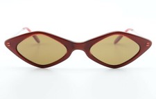 PAUL SMITH Sunglasses PS-315 BBC Red Silver Small Angled Rhombus JAPAN c1998