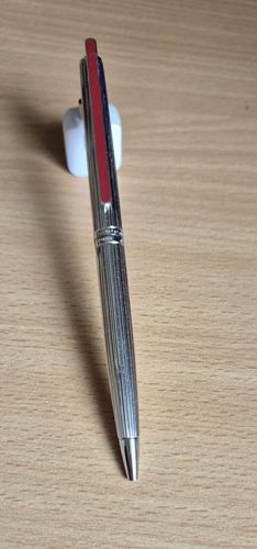 Stylo Bille Ancien Waterman En Argent Massif - Occasion, Pièce De Collection