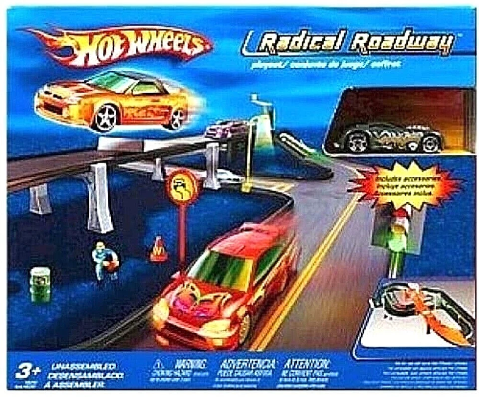 Hot Wheels RADICAL ROADWAY Play Set Mattel 25043 R - Image 2 of 2