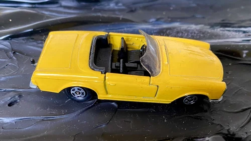 Original Vintage Matchbox Car 1970's Series No. 27 Mercedes 230 SL