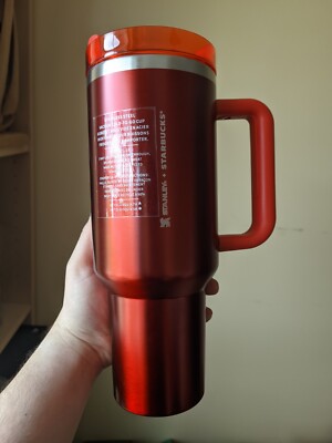 starbucks red stanley cup New 40oz Limited Edition | eBay