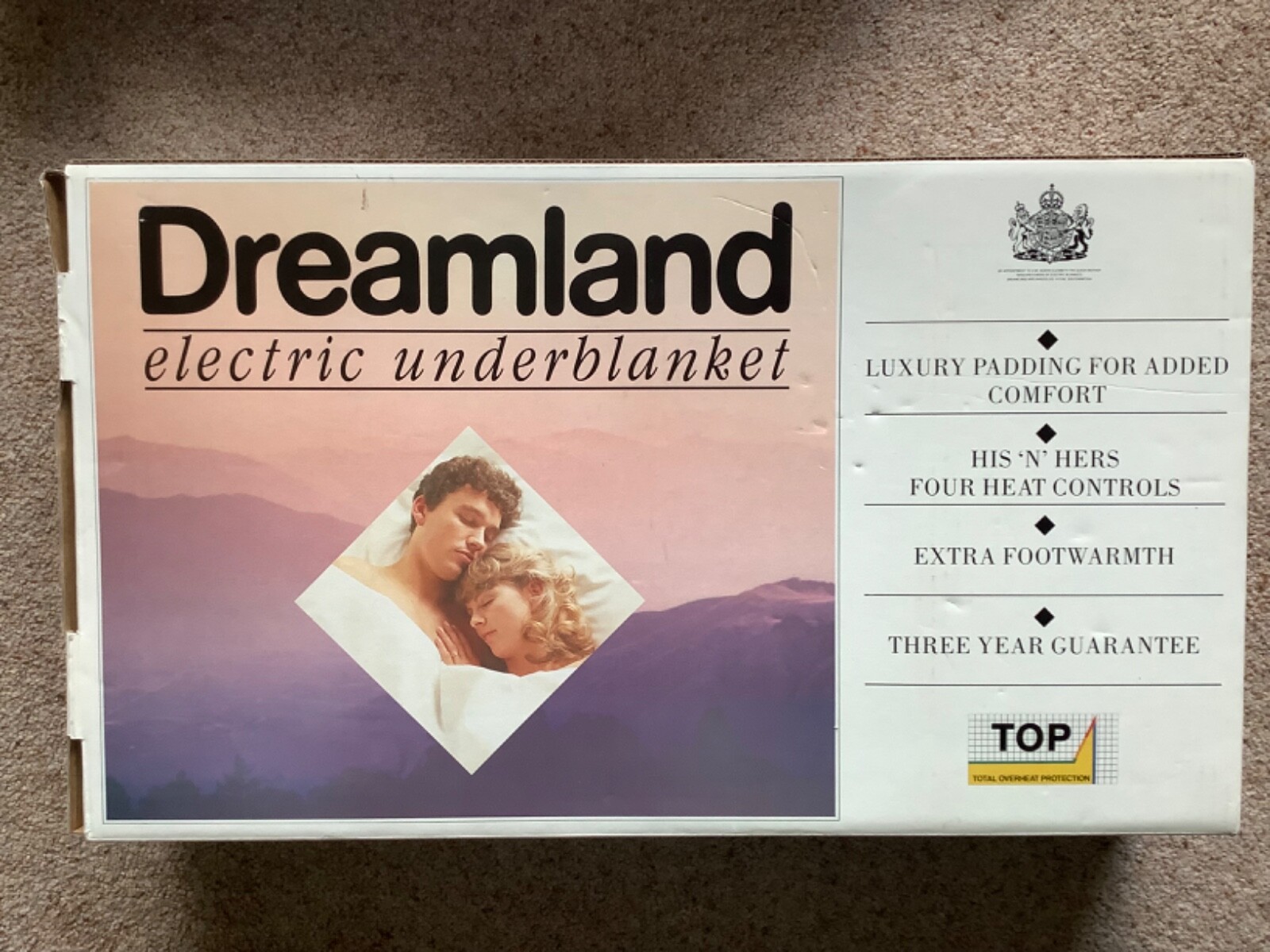 Dreamland Double-bed size Electric Underblanket, Individual Controls -  UNUSED | eBay