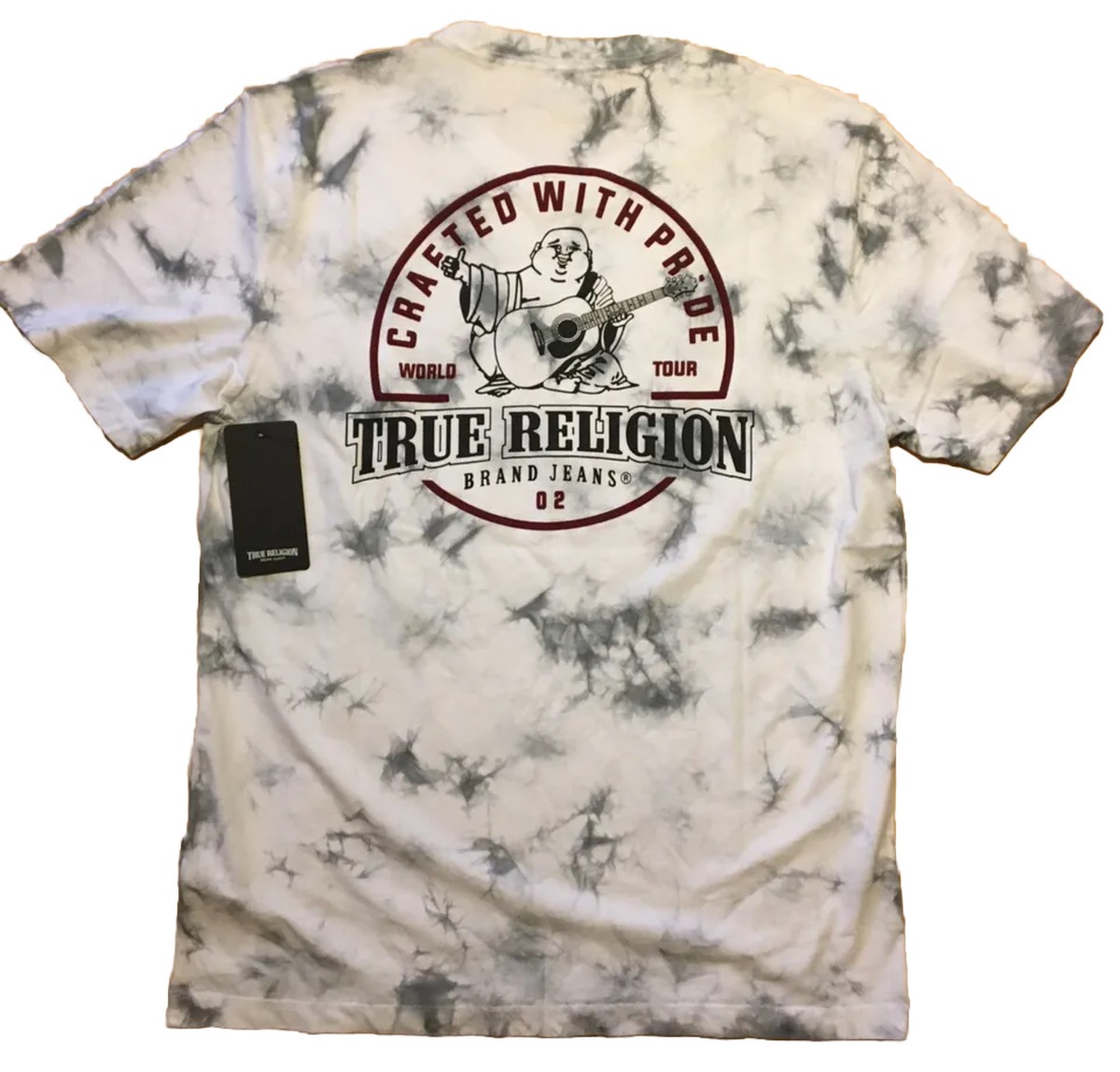 【TRUE RELIGION】★シャツ★ BUDDHA CAMO SHIRT True Religion Buddha Shirt White Camo Shirt -Rare NWT