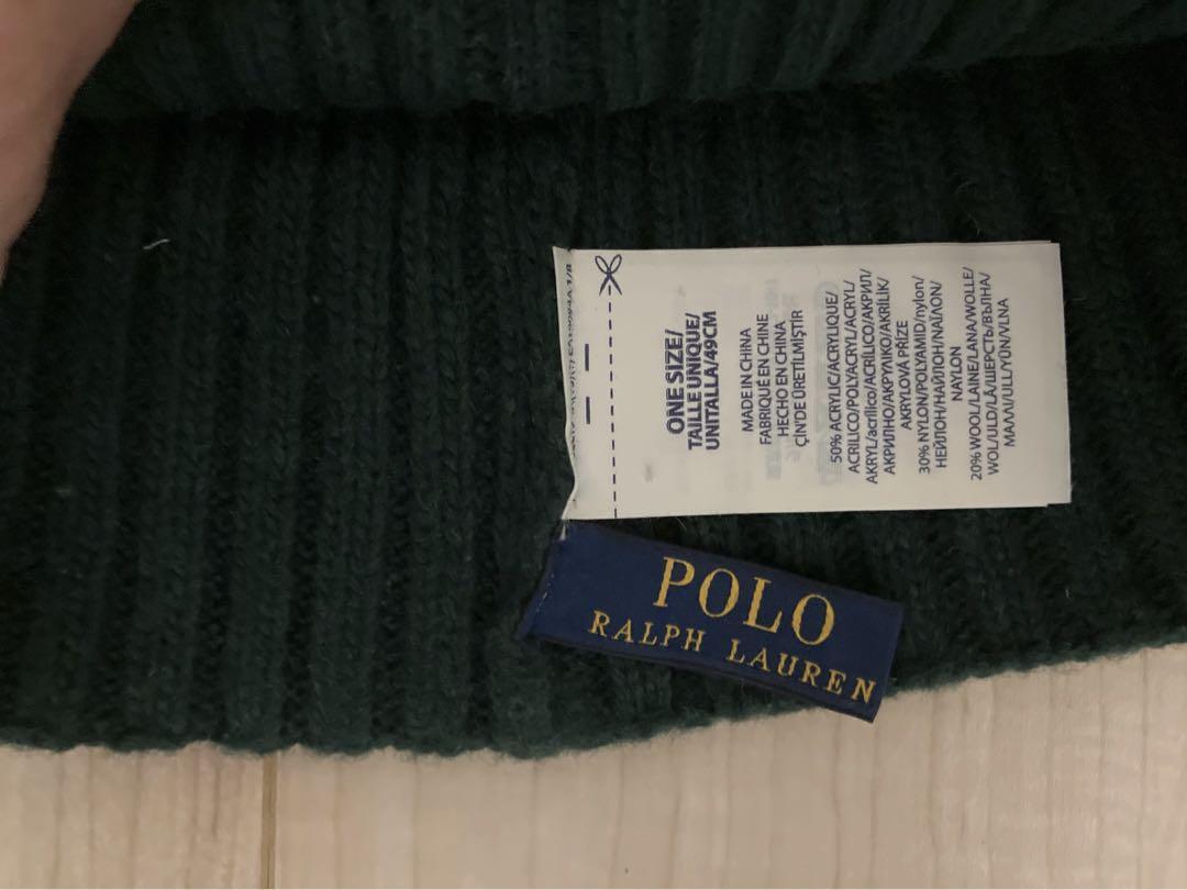 Ralph Lauren Men Scarf Until January 6Th , Gloves, Knit Hat