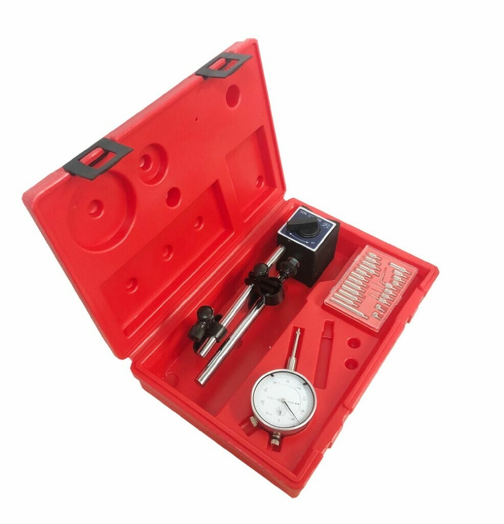 Dial Indicator With Magnetic Base with 22 Point Set 0-1