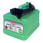 CarPlan Plastic Green Fuel Can for Unleaded Petrol with Flex Spout 5L
