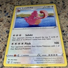 Lickilicky - 114/163 - Rare - Battle Styles POKEMON TRADING CARD TCG