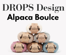 Drops Alpaca Boucle Mix Aran 50G Knitting Crochet Yarn