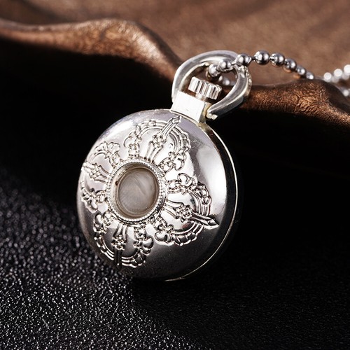 Pendant Oblate Pill Box Necklace Stainless Steel Storage Bottle Container Case - Picture 20 of 21