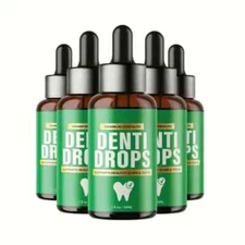 5-Pack Dentidrops Pro for Dental Support & Healthy Teeth Liquid Drops