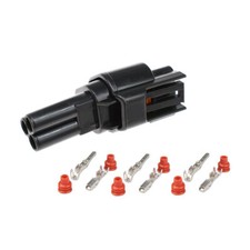 Kit Spina Connettore Filo Elettrico Auto 3 Pin Vie Maschio Femmina Impermeabile