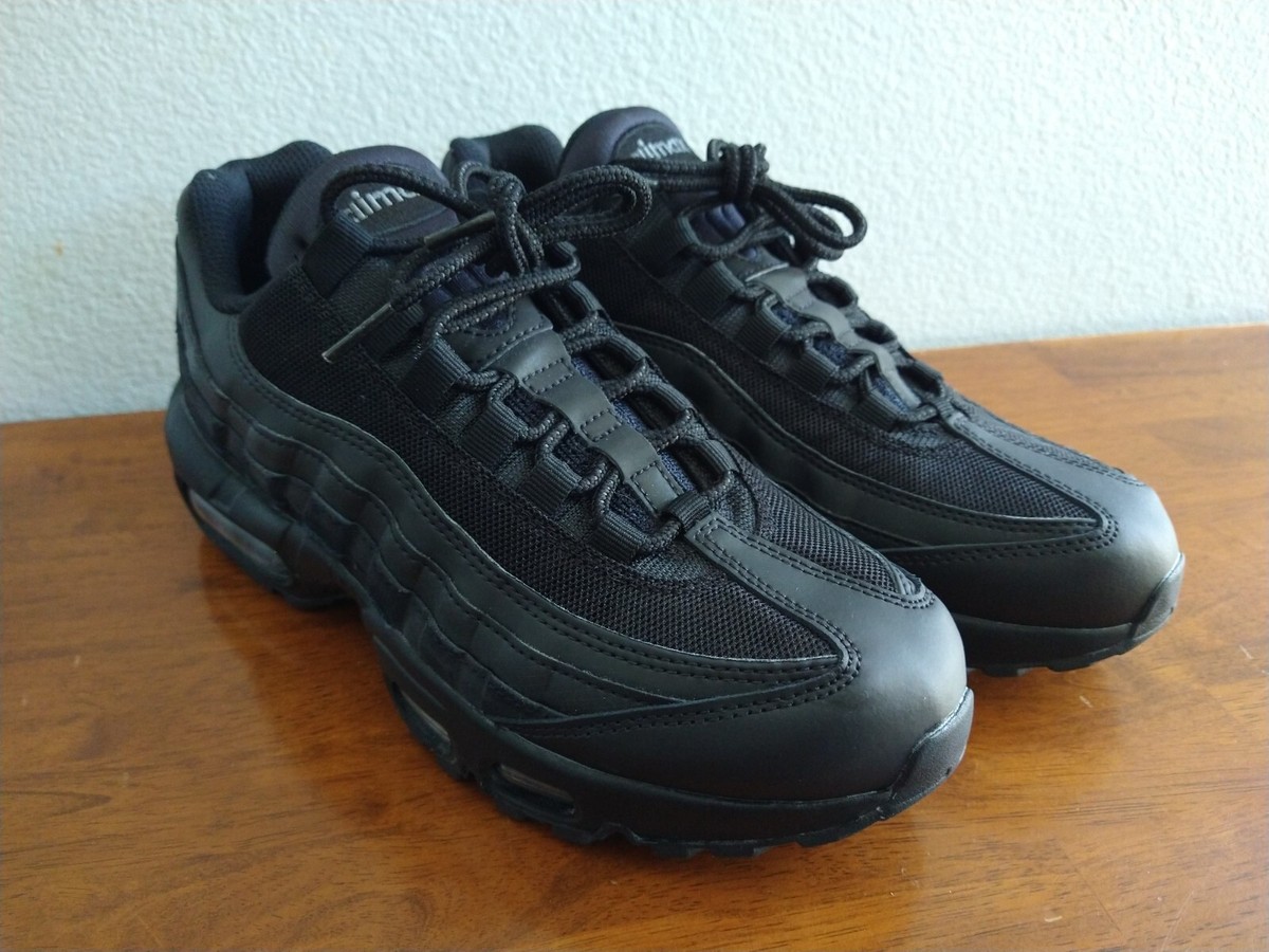 Size 7.5 - Nike Air Max 95 Essential Triple Black 2020