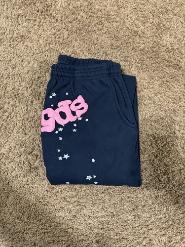 sp5der atlanta sweatpants navy