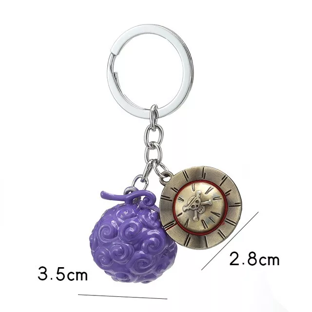 One Piece anime Keychain - Devil Fruits official merch