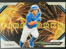 2024 Panini Prizm Baseball #11 LUISANGEL ACUNA Fireworks