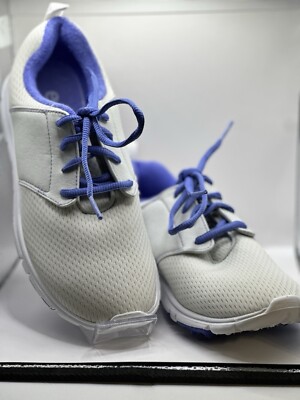 FootJoy Womens enJoy Golf Shoes 95708 Spikeless Light Grey