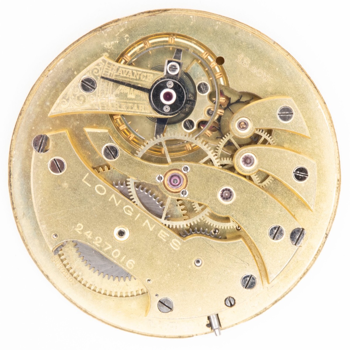 Longines Caliber 18.90M Ultra Thin Antique Pocket Watch Movement