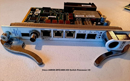 CISCO ASR5K-SPIO-BNC-K9 SWITCH PROCESSOR I/O