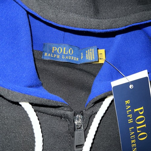 Polo Ralph Lauren Damen 1967 Schild Reißverschluss Doppelstrick Hoodie Größe Small S - Bild 3 von 9