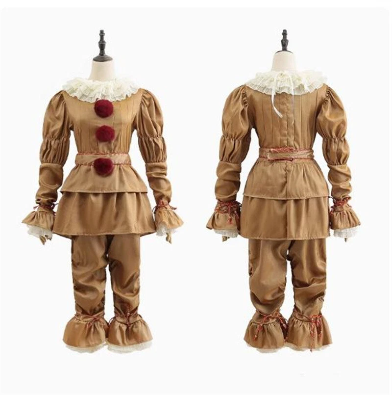 Capítulo Stephen King Payaso Unisex Disfraz Juegos con disfraces Pennywise Multicolor Halloween Foto 3 de 4