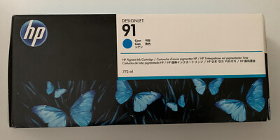 hp 91 cyan tintenpatronen hp designjet z6100 hp designjet 91 cyan hp c9467a OVP