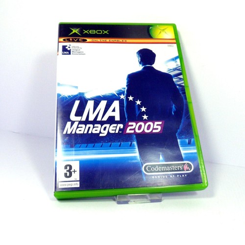 LMA Manager 2005 (Original Xbox) *Near Mint* - Picture 3 of 4