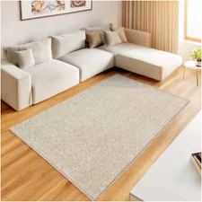 Koeckritz Soft Frieze Gold Dust Area Rug for  Living Room, Bedroom, or Any Room