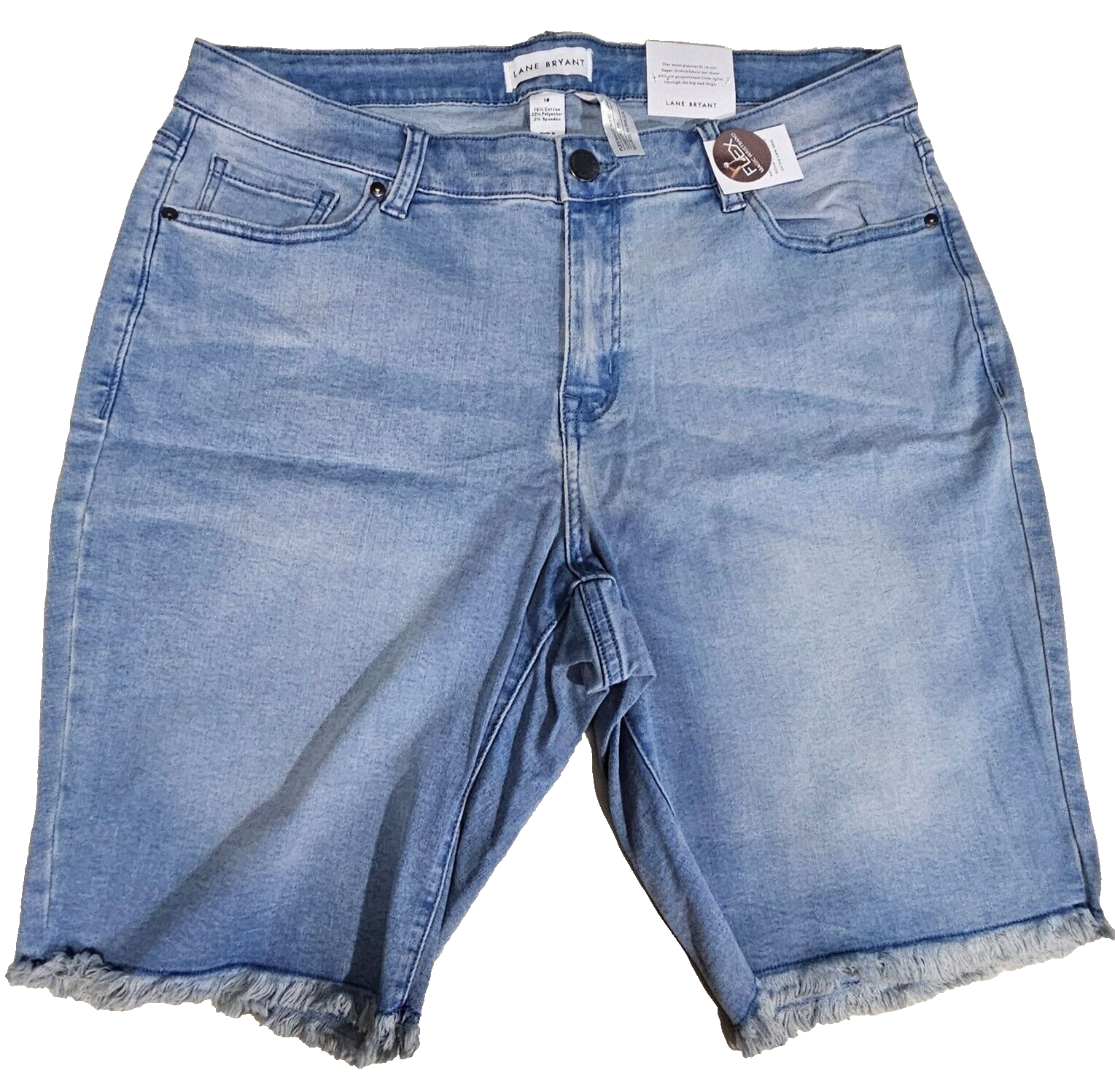 Lane Bryant Mid-Rise Signature Fit Bermuda Shorts Size 18