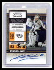 2010-11 Playoff Contenders #143 Anders Lindback