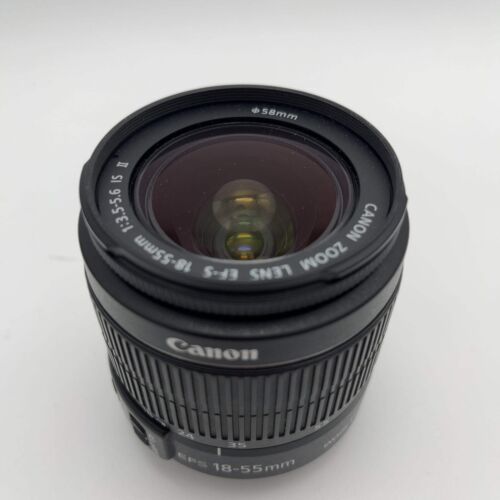 Canon EOS Rebel T3i 18.0MP Digital SLR DSLR Camera with 18-55mm f/3.5-5.6 Lens - Picture 9 of 13