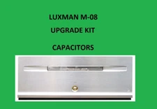 Amp LUXMAN M-08 Repair KIT capacitor restoration service recap fix rebuild
