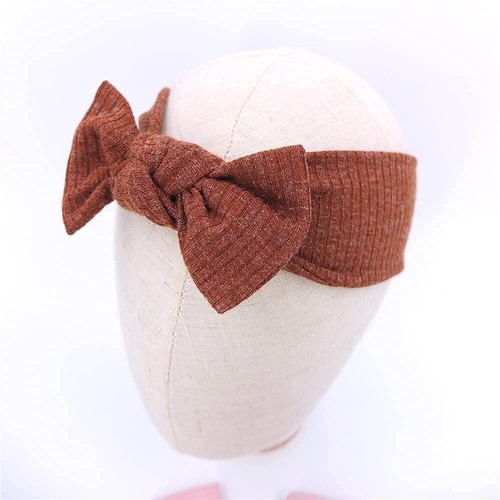Toddler Baby Headbands Hair Bows Elastic for Newborn Infant Baby Girls Turban... - Picture 2 of 9