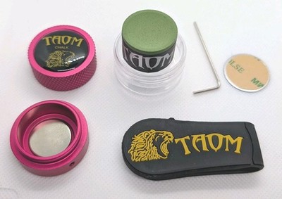 TAOM MAGNETISCHER ROSA KREIDEHALTER & TAOM ORIGINAL GRÜN V10 PRO KREIDE & KOSTENLOSER VERSAND