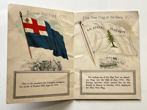 Antique 1912 History of American Flag 10 PG Booklet Chase & Sanborn’s Coffee OFF - Picture 4 of 8