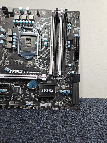 UNTESTED MSI B150M BAZOOKA Computer Motherboard ONLY - AS IS - Photo 4/6