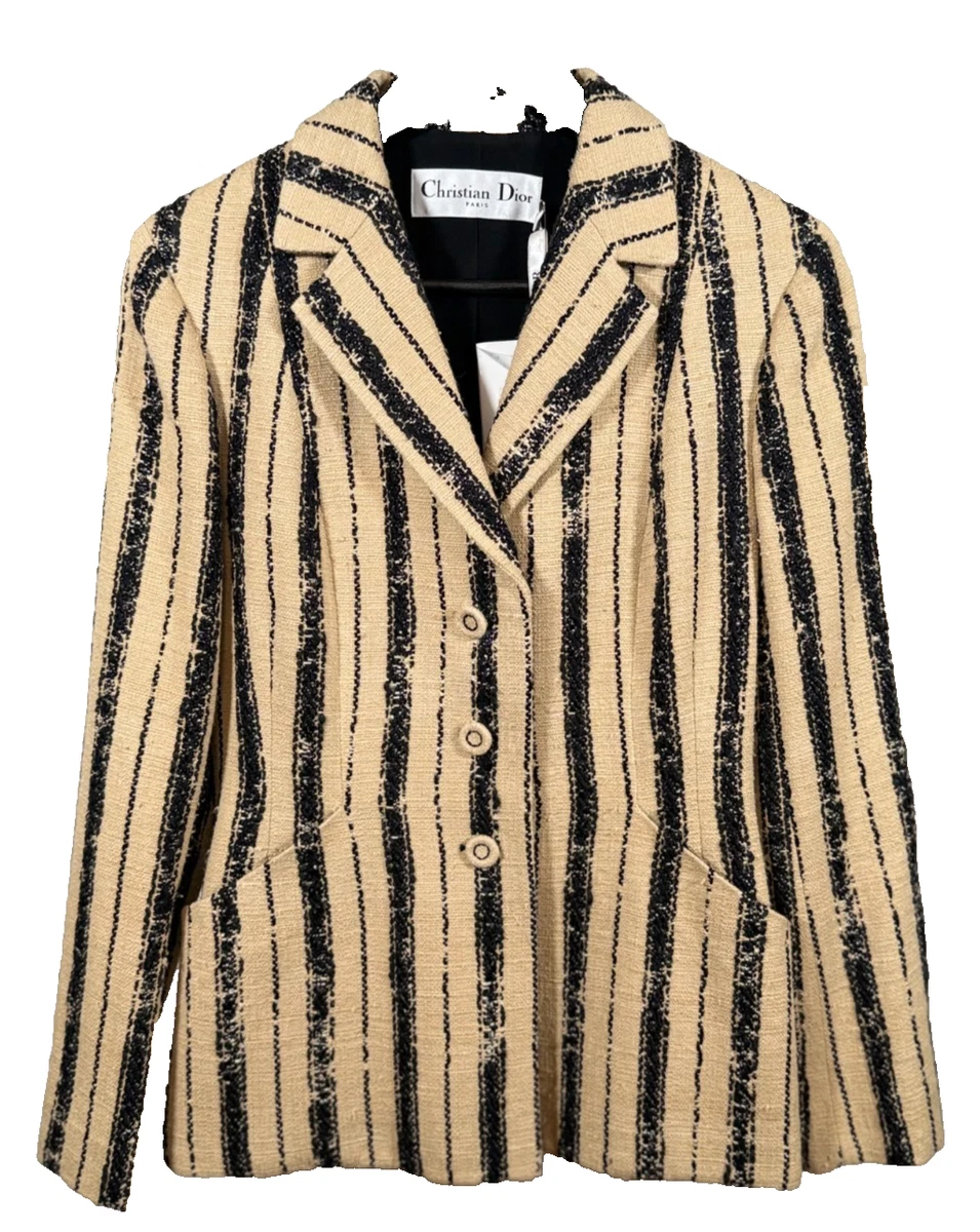 Dior Striped Coats, Jackets & Vests for Women for sale | eBay